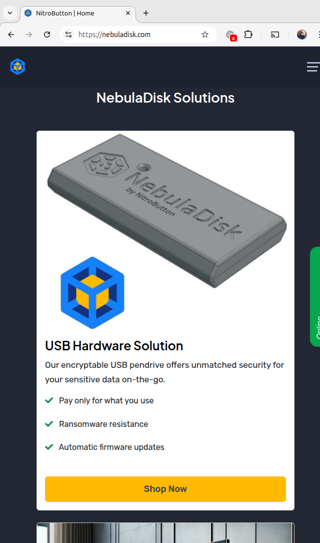 Cloud storage device illustration